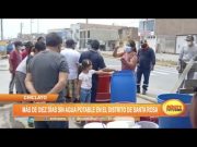 Chiclayo: Más de diez días sin agua potable en el distrito de Santa Rosa