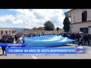 Cajamarca: Celebran 168 años de gesta de independencia
