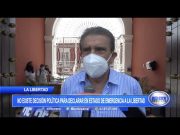 La Libertad: No existe decisión política para declarar en estado de emergencia a la región