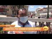 Huaraz: Juntos Por el Perú separado de Verónika Mendoza