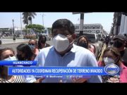 Huanchaco: Autoridades ya coordinan recuperación de terreno invadido