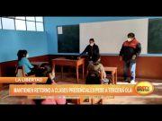 La Libertad: Mantienen retorno a clases presenciales pese a tercera ola de la covid-19