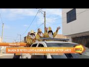 Trujillo: Bajada de reyes llevó alegría a niños de Víctor Larco