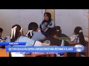Áncash: Sector educación espera disposiciones para retorno a clases