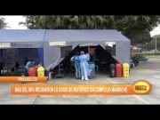 Trujillo: Más del 80% recibieron la dosis de refuerzo contra la covid-19 en Complejo Mansiche
