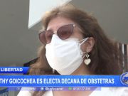 La Libertad: Bethy Goicochea es electa decana de obstetras