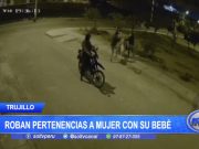 Trujillo: Roban pertenencias a mujer con su bebé