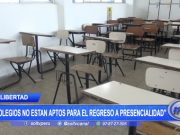 Sutep: «Colegios no estan aptos para el regreso a presencialidad»