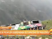 Caída de bus a abismo en Pataz: Bus de Picaflor sobrepasaba su capacidad de pasajeros