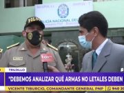 Comandante General PNP en contra de que serenos porten armas de fuego