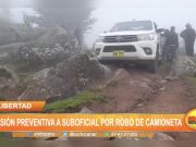 La Libertad: Prisión preventiva a suboficial por robo de camioneta
