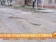 Trujillo: Pistas en mal estado rodean huaca La Esmeralda