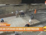 Trujillo: Dejan explosivo en obra de construcción