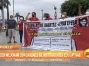 Trujillo: Exigen mejorar condiciones de instituciones educativas