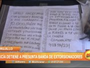 Trujillo: Policía detiene a presunta banda de extorsionadores