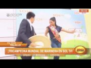 ¡Tricampeona mundial de marinera está en SOL TV!