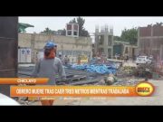 Chiclayo: Obrero muere tras caer tres metros mientras trabajaba