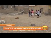 Trujillo: Vecinos se unen para limpiar Huaca Panamá