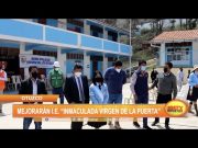 Otuzco: Mejorarán la I.E. Inmaculada Virgen de la Puerta