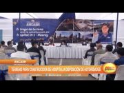 Áncash: Terreno para construcción de hospital a disposición de autoridades