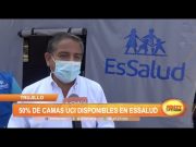 Trujillo: 50% de camas UCI disponibles en EsSalud