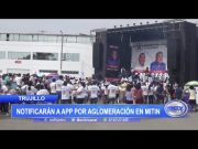 Trujillo: Notificarán a APP por aglomeración en mitin