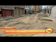 Trujillo: Piden paciencia por mejoramiento de pistas en urbanización Covicorti