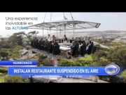 Huanchaco: Instalan restaurante suspendido en el aire