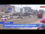 Chiclayo: Pobladores esperan que presidente Castillo cumpla su palabra