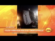 La Libertad: 2 policías fallecidos y 4 heridos deja choque de bus y camioneta de patrullaje