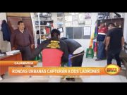 Cajamarca: Rondas urbanas capturan a dos ladrones