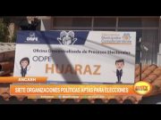 Áncash: Siete organizaciones políticas aptas para elecciones