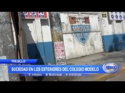 Trujillo: Suciedad en los exteriores del Colegio Modelo