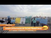 Chiclayo: Exigen operatividad de celdas transitorias