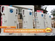 Piura: Entregan equipos médicos a hospital de Paita