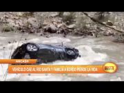 Áncash: Vehículo cae al Río Santa y familia a bordo pierde la vida