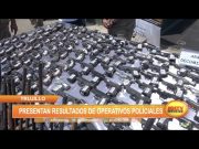 Trujillo: Presentan resultados de operativos policiales