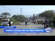 La Libertad: Ronderos suspenden paro regional