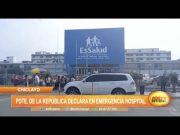 Chiclayo: Presidente Pedro Castillo declara en emergencia hospital