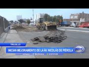 Trujillo: Inician mejoramiento de la avenida Nicolás de Piérola