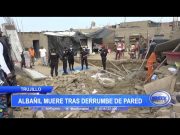 Trujillo: Albañil muere tras derrumbe de pared