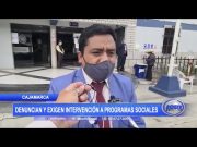 Cajamarca: Denuncian y exigen intervención a programas sociales