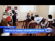 La Libertad: ONPE sostuvo reuniones con movimientos regionales