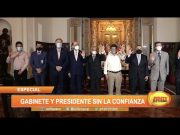 Gabinete y presidente sin la confianza