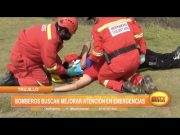 Trujillo: Bomberos buscan mejorar atención en emergencias