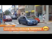 Lambayeque: Alza de combustible afecta a 35 000 transportistas
