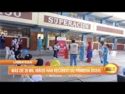 Lambayeque: Más de 20 mil niños han recibido su primera dosis contra la covid-19