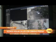Trujillo: Vecinos vigilan calles con cámaras propias