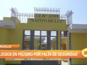 Trujillo: Colegios en peligro por falta de seguridad