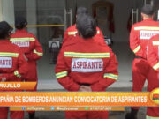 Trujillo: Compañía de bomberos anuncian convocatoria de aspirantes